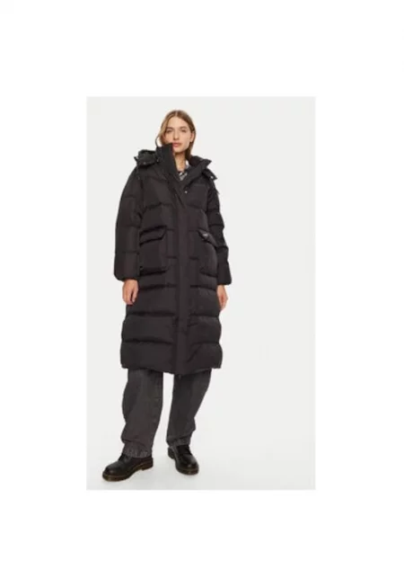 Дамско яке -  304253386 - Найлон - Черно