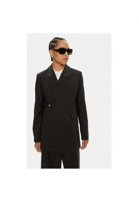 Дамско яке -  304479427 - Полиестер/Вълна - Синьо