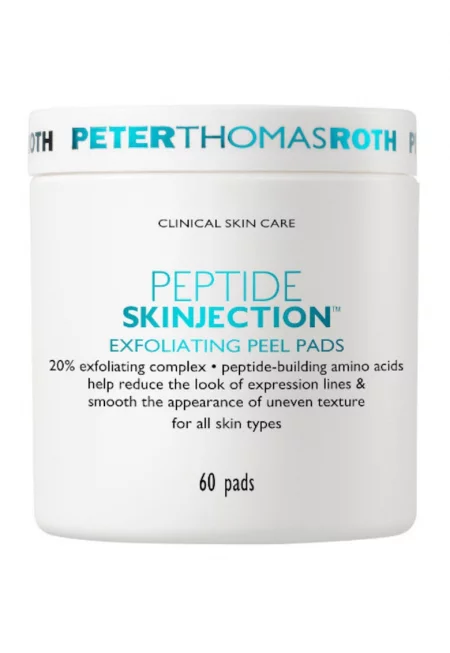 Ексфолиращи пилинг тампони  с пептиди Skinjection - 60 броя