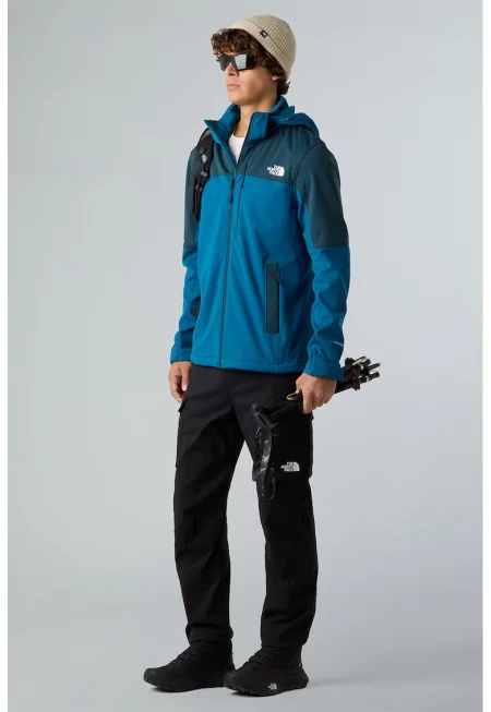 Хайкинг карго панталон Exploration - Черен