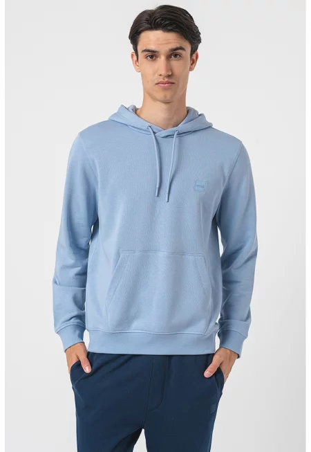 Худи Wetalk с джоб кенгуру - Светлосин