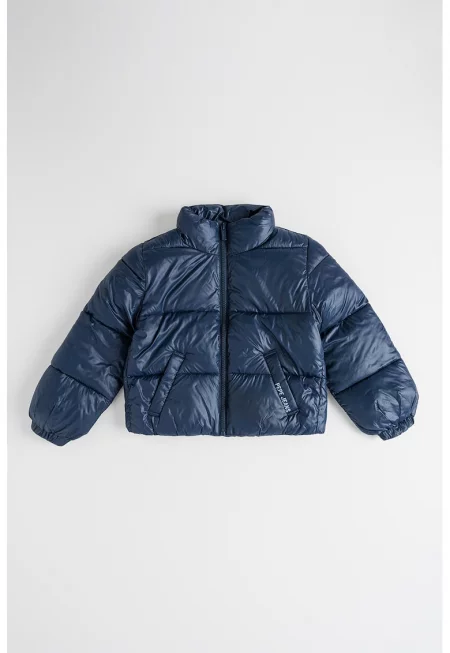 Капитонирано зимно яке Essie с вата - Тъмносин