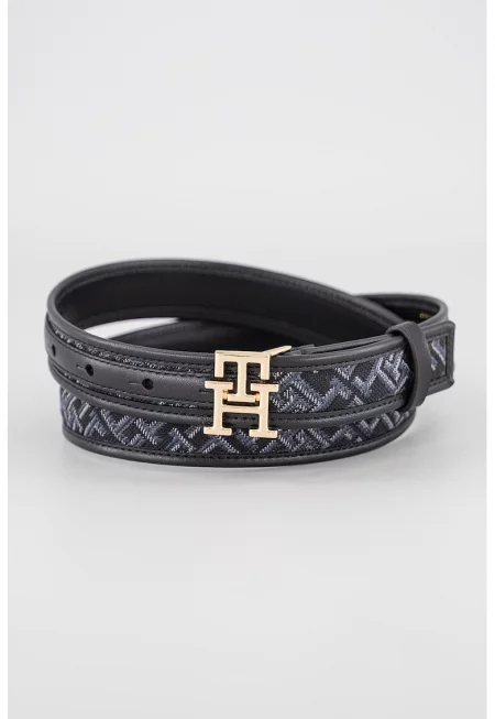 Колан Modern с тока с щифт - Черен