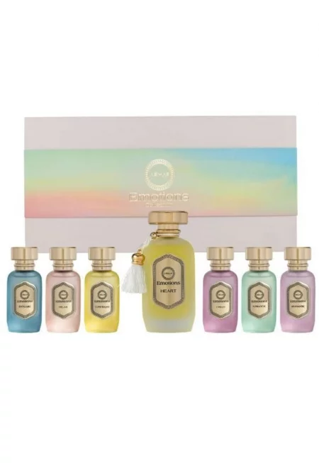Комплект парфюмна вода  Emotions - Unisex - 100 ml + 6 x 15 ml