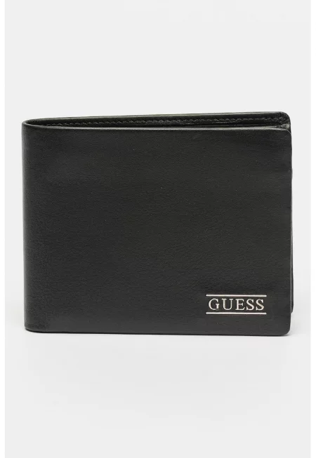 Кожен портфейл New Boston - Черен