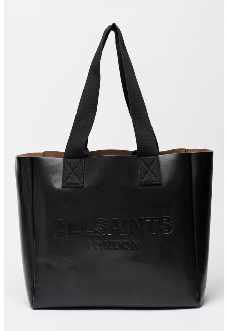 Кожена чанта Tote с лого