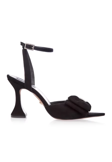 Кожени сандали Lotus - Черен