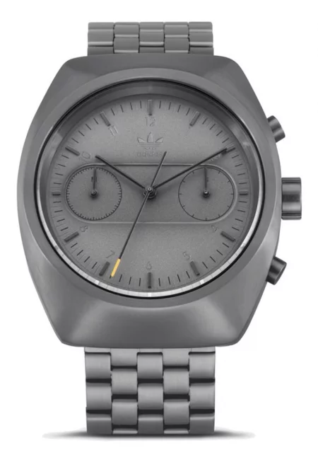 Мъжки часовник -  Неръждаема стомана - 40 мм - Сив