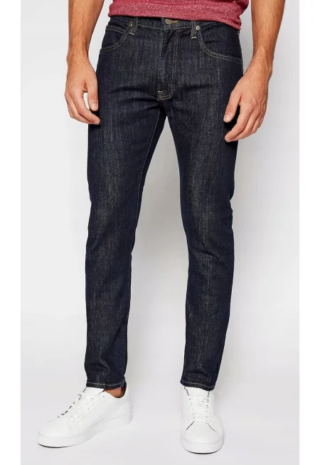 Мъжки дънки  памук/еластан - slim - син