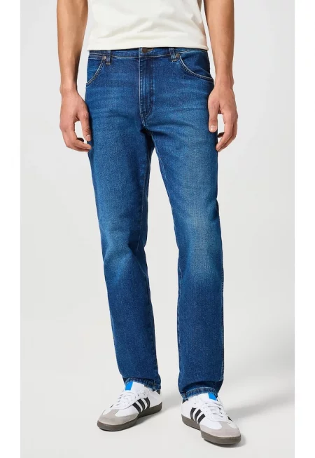 Мъжки дънки  River - памук/полиестер/еластан - син - - Син