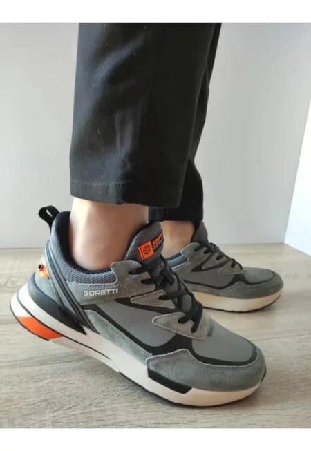 Мъжки спортни обувки  B100-Cl28002 Сиви - Сиви