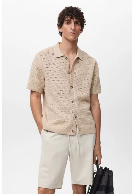 Плетена риза с копчета