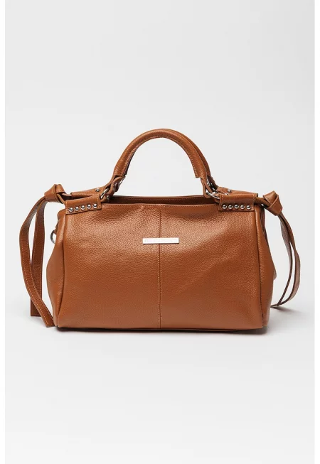 Ръчна чанта за метални нитове