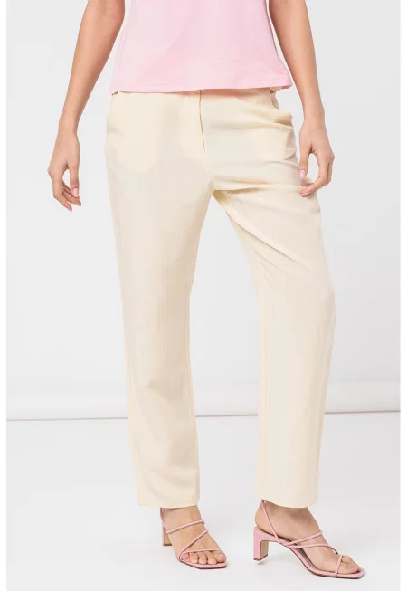 Раиран панталон с лиосел - Крем