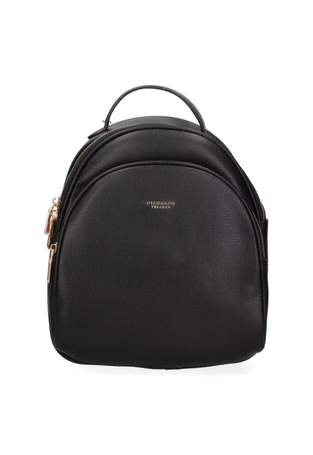 Раница с преден джоб - Черен