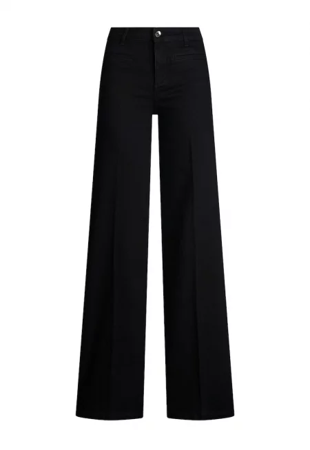 Разкроени дънки Better с ръб - Черен