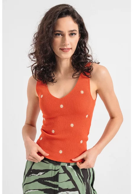 Рипсен топ Nanna с шпиц