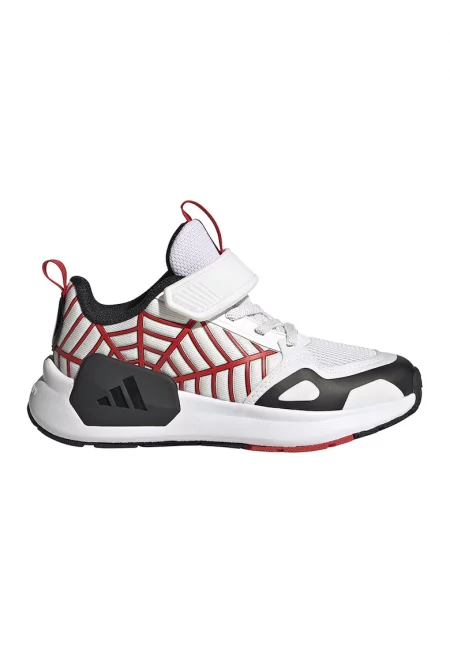 Скосени спортни обувки Spider-Man с велкро - Червен/Бял/Черен