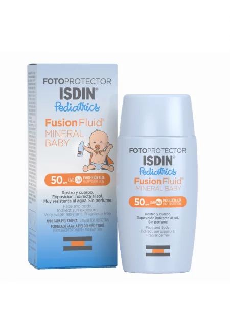 Слънцезащитен флуид  Pediatrics - SPF 50+ - Минерален - За деца - 50 мл