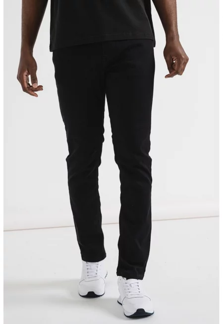Слим дънки Austin със стеснен крачол - Черен