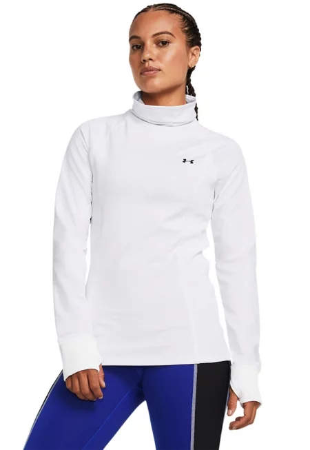 Слим спортна блуза с драпирано деколте