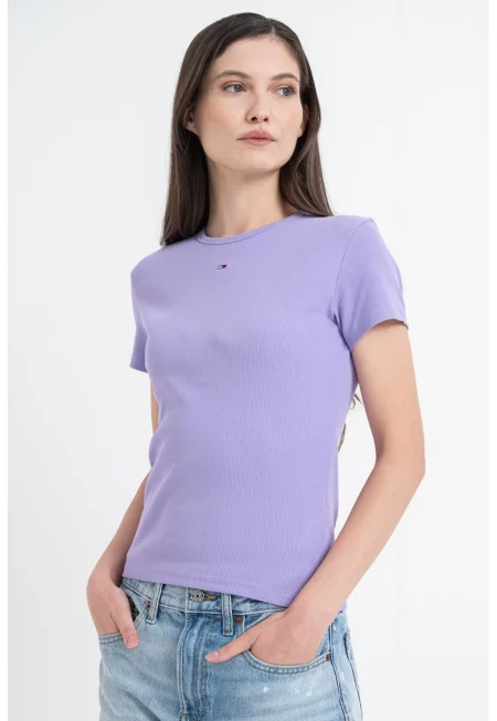 Слим тениска с рипс