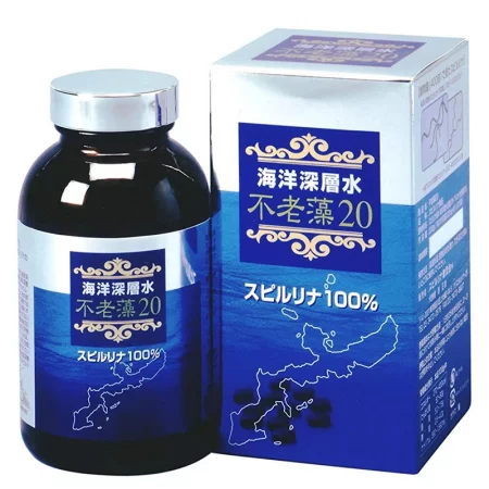 Спирулина Furousou (дълбоководна, с висока концентрация) – Енергия и имунитет, 2000 mg, 1000 таблетки