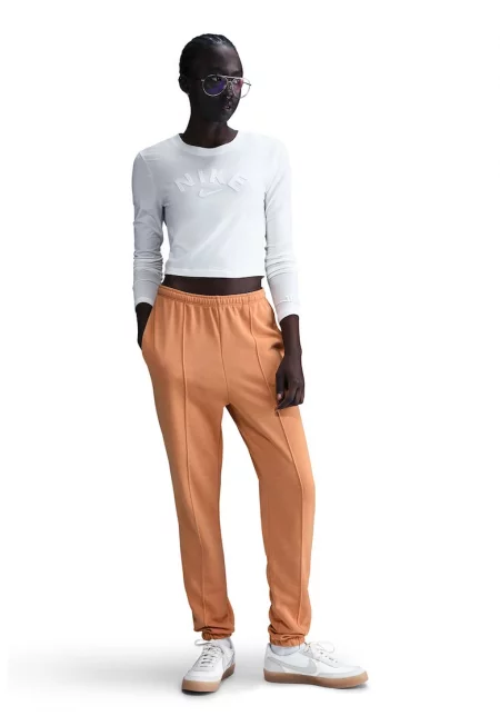 Спортен панталон с памук и странични джобове