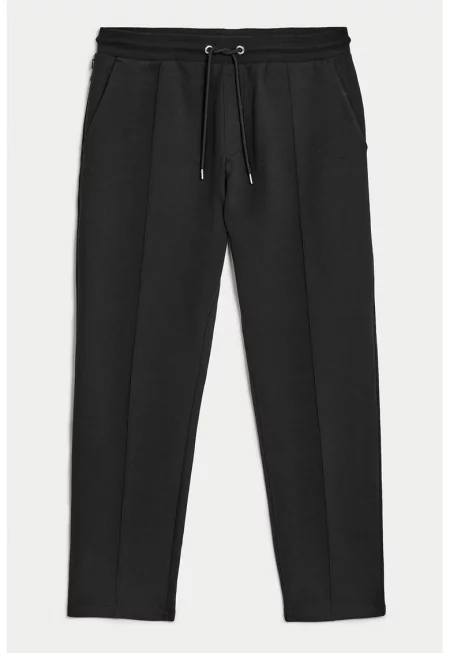 Спортен панталон с връзка - Черен