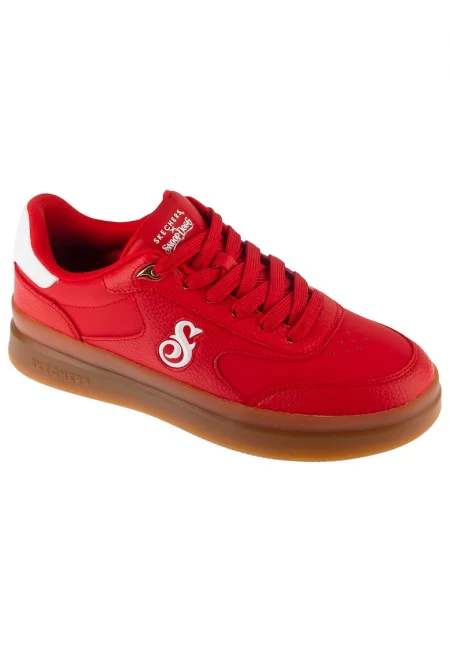 Спортни обувки -  Duraleather Lace Up Snoop Cupsole Sneaker 2512002 - Червен