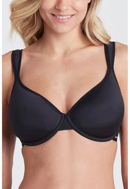 Сутиен с широки презрамки - Черен