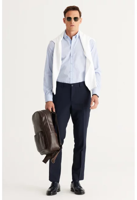 Свободен панталон с басти