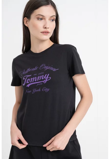 Тениска с надпис