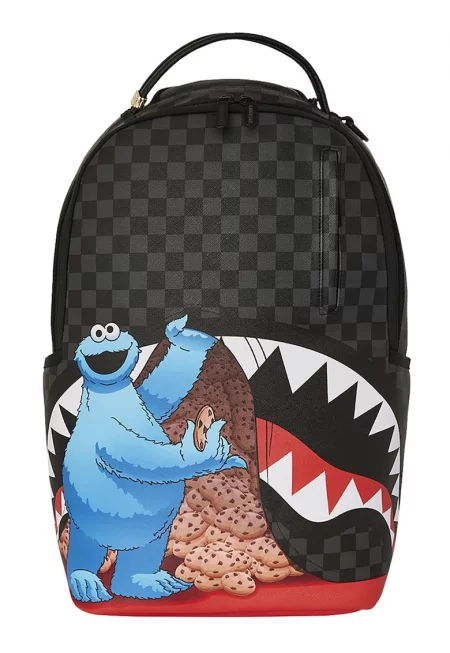 Унисекс раница с шарка Cookie Monster
