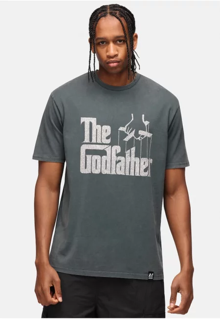 Унисекс свободна тениска The Godfather Strings Logo 6249