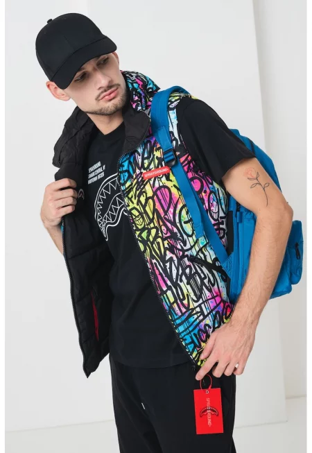 Ватиран елек с двулицев дизайн