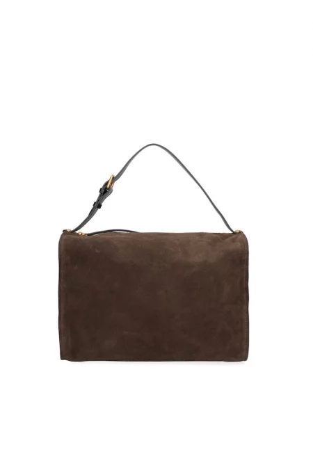 Велурена чанта за рамо Cielia