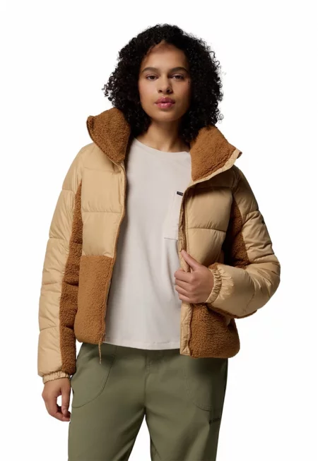 Зимно ватирано яке Leadbetter Point II - Тъмнокафяв/Камел