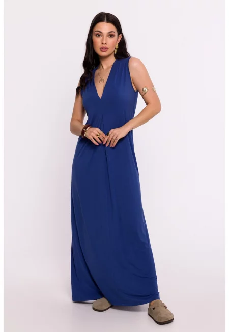 BeWear Дамска макси рокля Xukmir B284 небесносиня