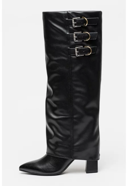 Ботуши до коляното Garica с декоративни каишки