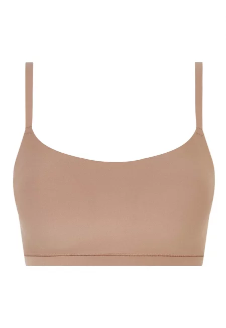 Бюстие 17305 с регулируеми презрамки - Светлокафяв