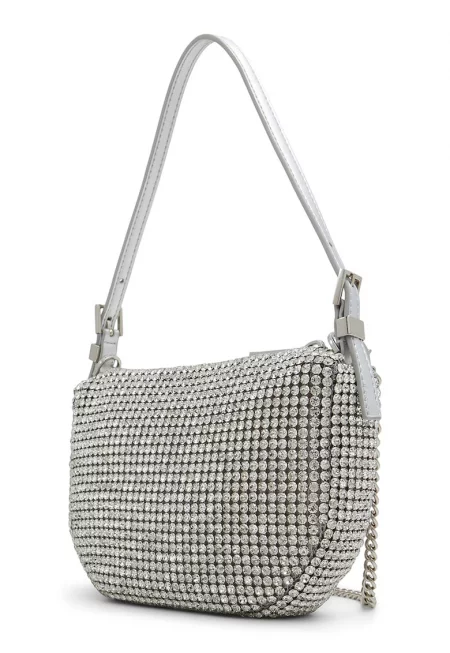 Чанта за рамо Mister с декоративни камъни