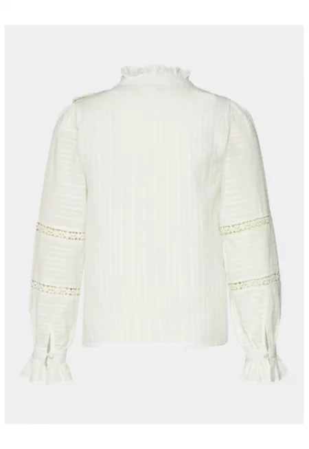 Дамска блуза  303165543 Памук - Екрю