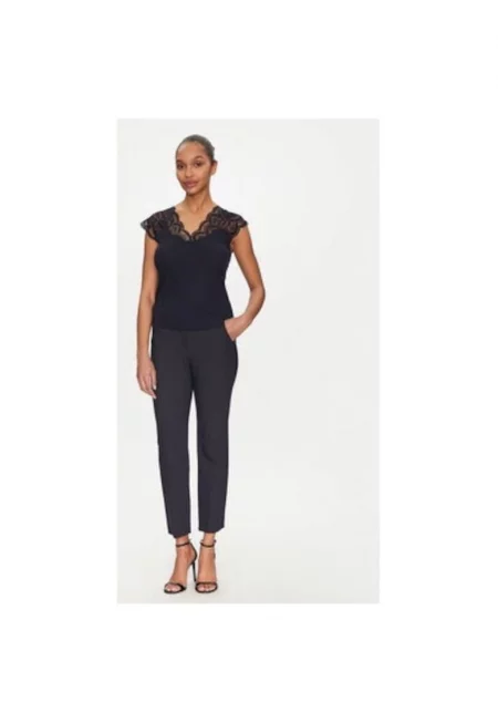 Дамска блуза -  305252890 - Полиестер/Вискоза - Син