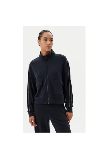 Дамска блуза Emporio Armani  7W000171 AF12643 - Модал/Полиестер - Черна - Черен