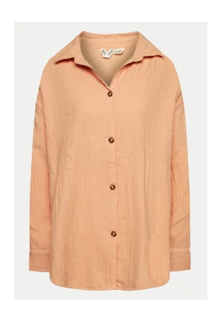 Дамска риза -  63291 - Памук - Бежов