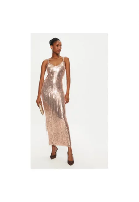 Дамска рокля - Ринасименто - 305017994 - Полиестер - Златен