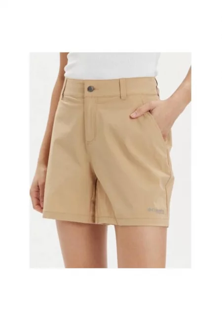 Дамски къси панталони -  303384319 - Найлон - Бежов