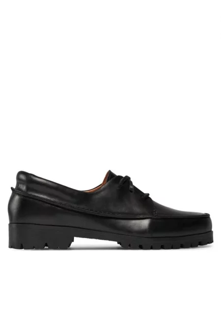 Дамски мокасини  303531713 - Естествена кожа - Черни - Черен