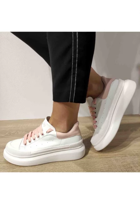 Дамски обувки 232806 - Бяло + Розово